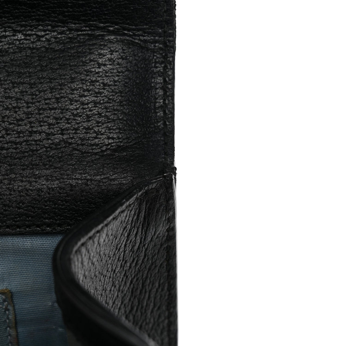 Grained Calfskin Bee Star Small Padlock Shoulder Bag Black product image 13, provided for visual reference and product