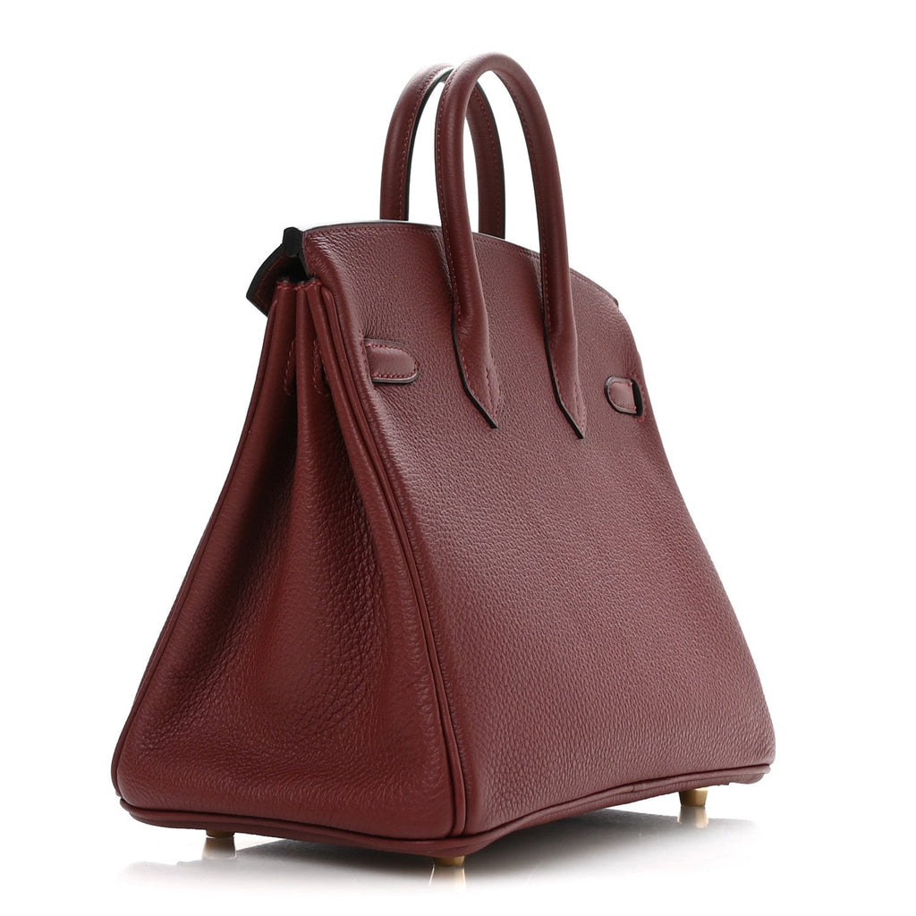 Togo Birkin 25 Rouge H product image 3, provided for visual reference and product detail review