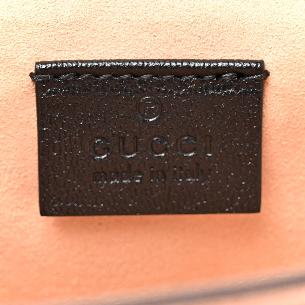 GG Supreme Monogram New Sakai Lux Calfskin Mini Padlock Flap Pocket Shoulder Bag Beige Ebony Black Cuir product image 6,