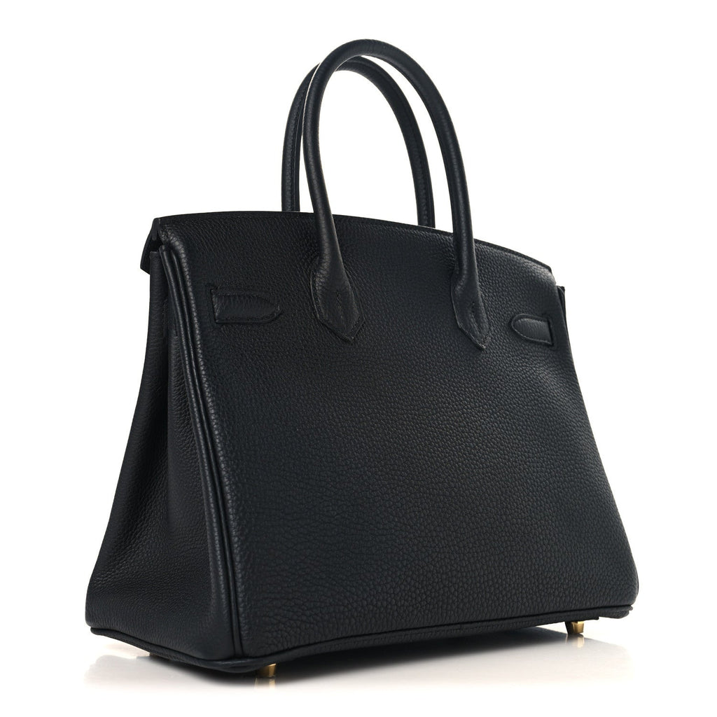 Togo Birkin 30 Black product image 3, provided for visual reference and product detail review