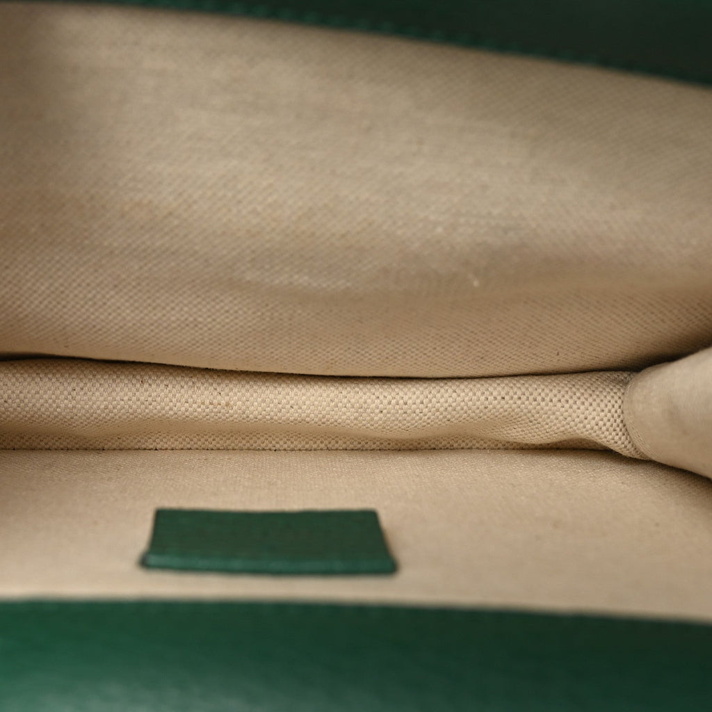 Calfskin Mini Dionysus Shoulder Bag Emerald product image 5, provided for visual reference and product detail review