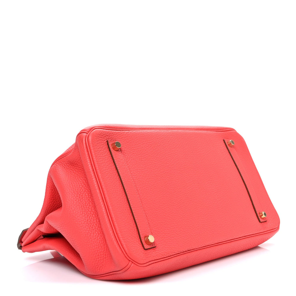 Togo BIRKIN 35 Rouge Pivoine product image 4, provided for visual reference and product detail review