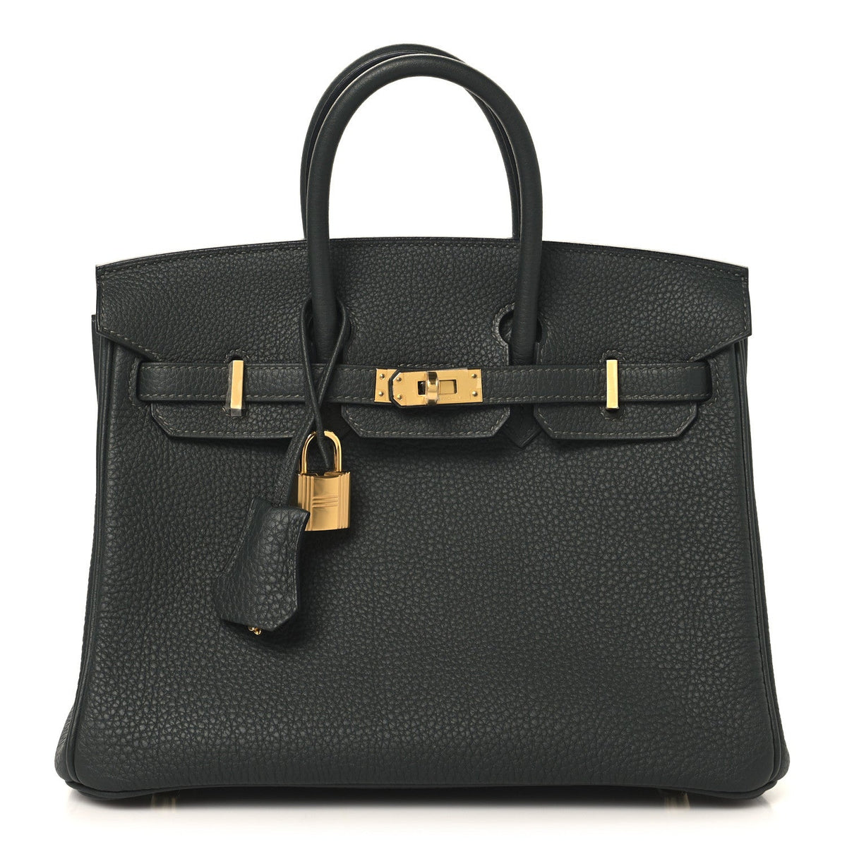 Togo Birkin 25 Vert Fonce product image 1, provided for visual reference and product detail review