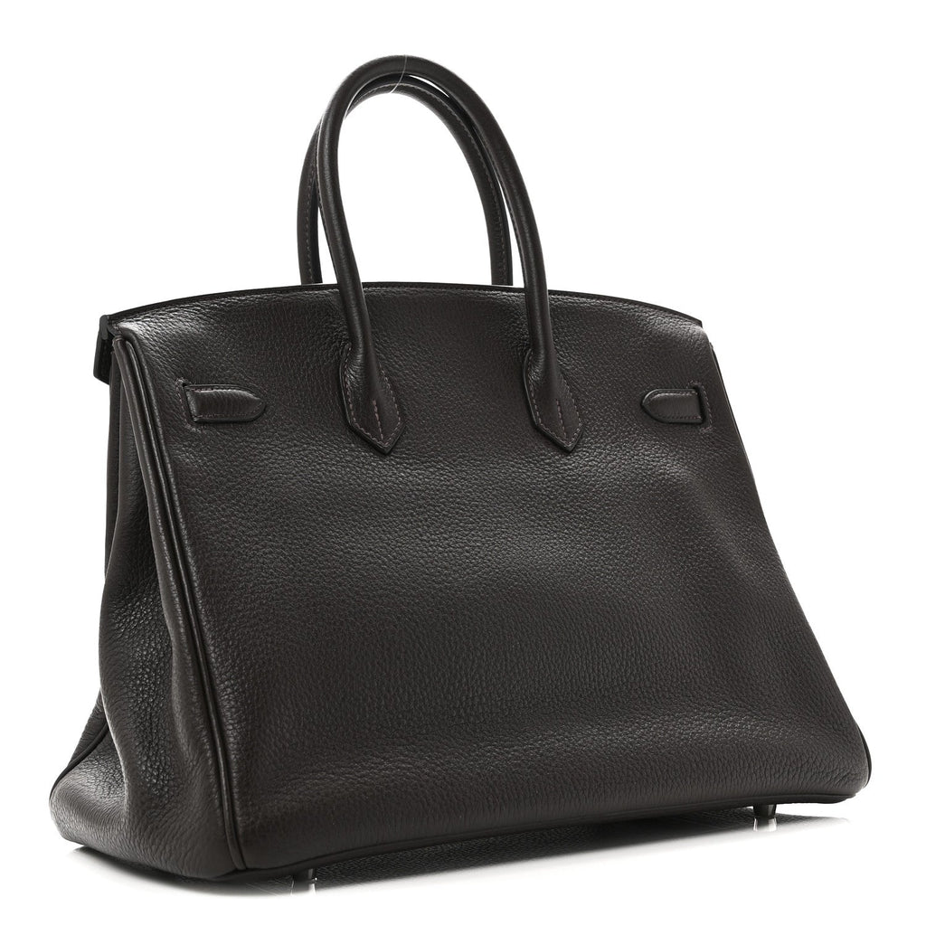 Togo BIRKIN 35 Chocolate product image 3, provided for visual reference and product detail review
