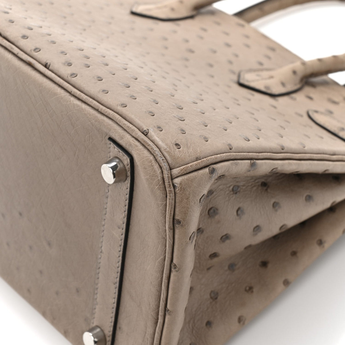 Ostrich Birkin 30 Mousse product image 10, provided for visual reference and product detail review