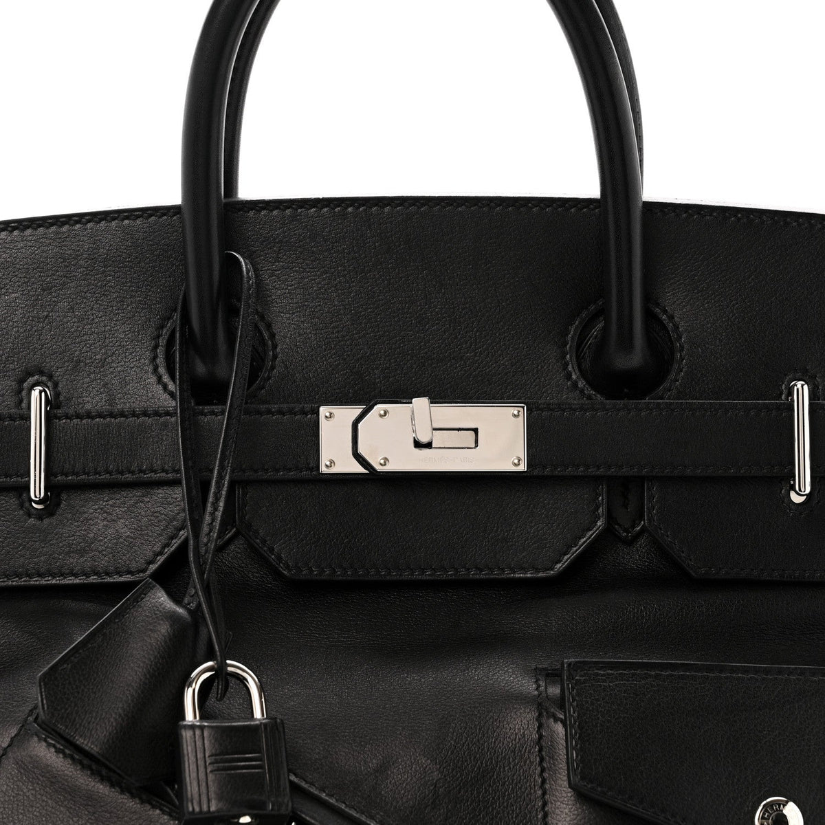 Veau Volupto Rock HAC Birkin 40 Black product image 8, provided for visual reference and product detail review