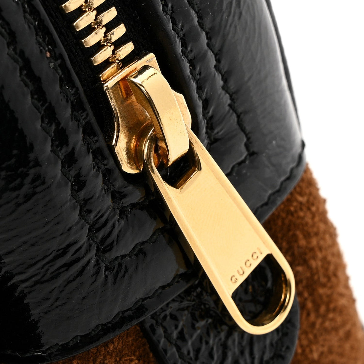 Suede Small Ophidia Belt Bag 85 34 Brown product image 12, provided for visual reference and product detail review