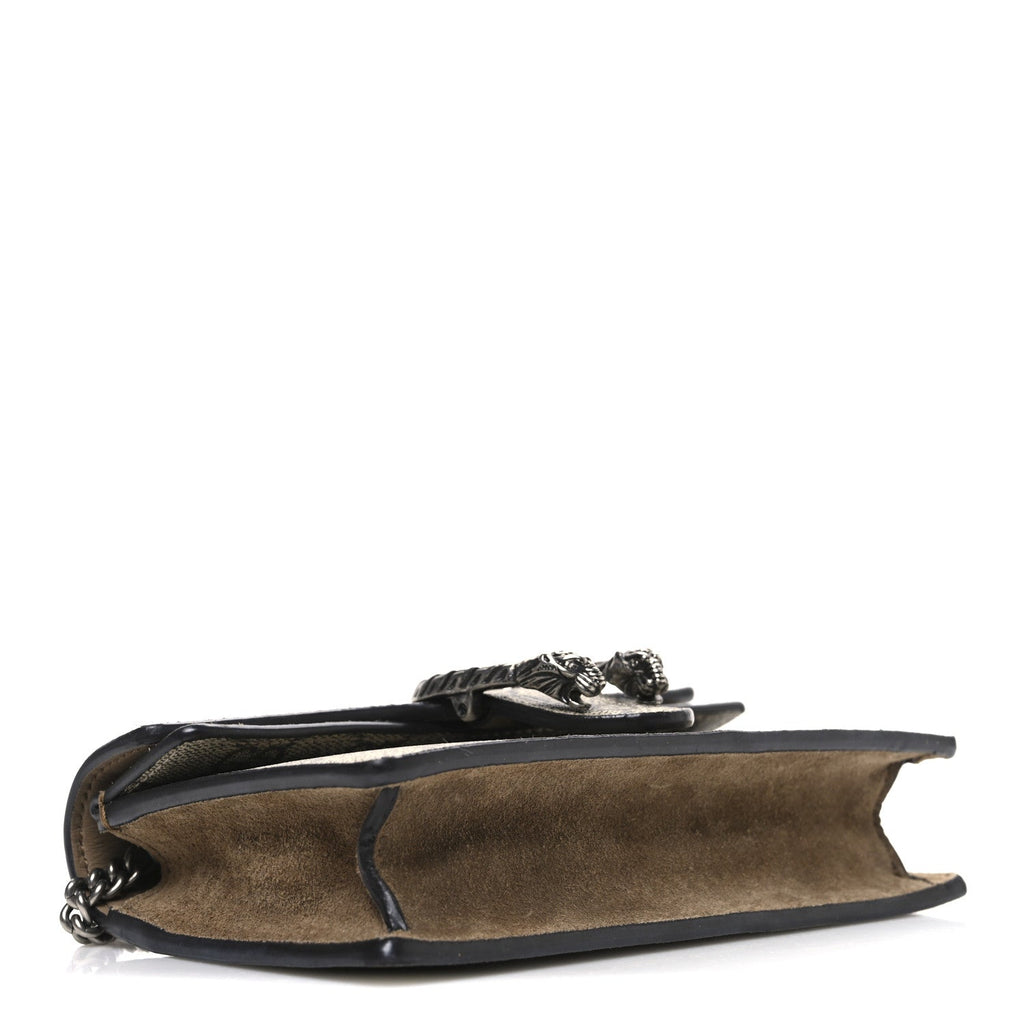 GG Supreme Monogram Super Mini Dionysus Shoulder Bag Taupe product image 4, provided for visual reference and product detail