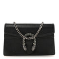 Calfskin Super Mini Dionysus Shoulder Bag Black product image 1, provided for visual reference and product detail review