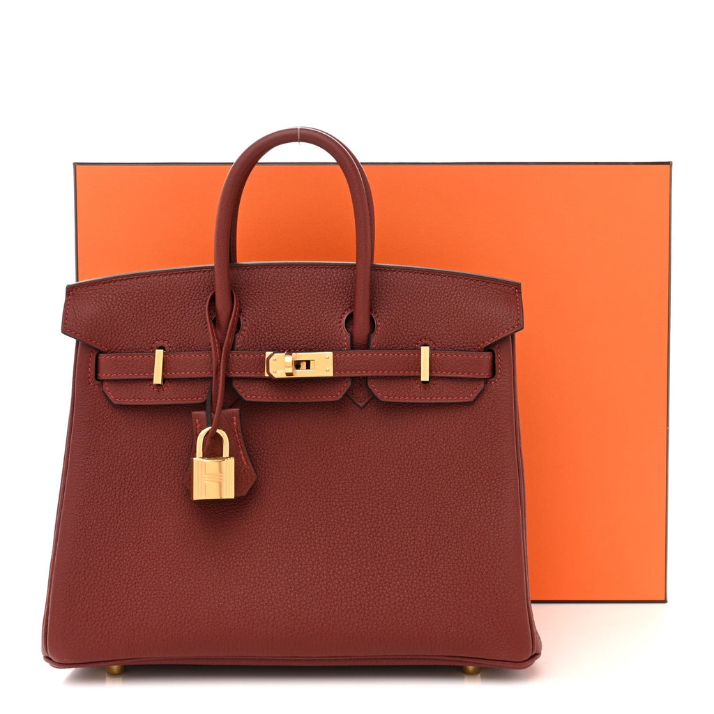 Togo Birkin 25 Rouge H product image 12, provided for visual reference and product detail review