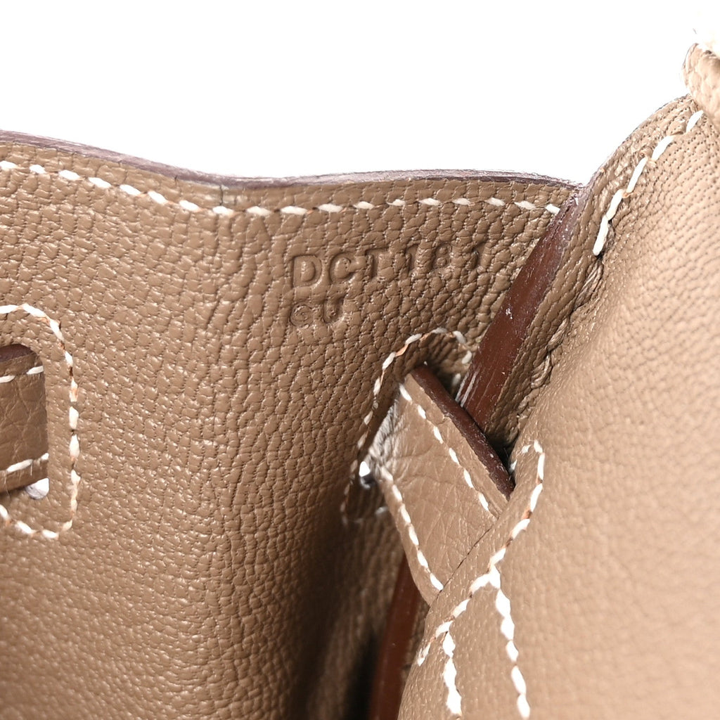 Togo Birkin 25 Etoupe product image 7, provided for visual reference and product detail review