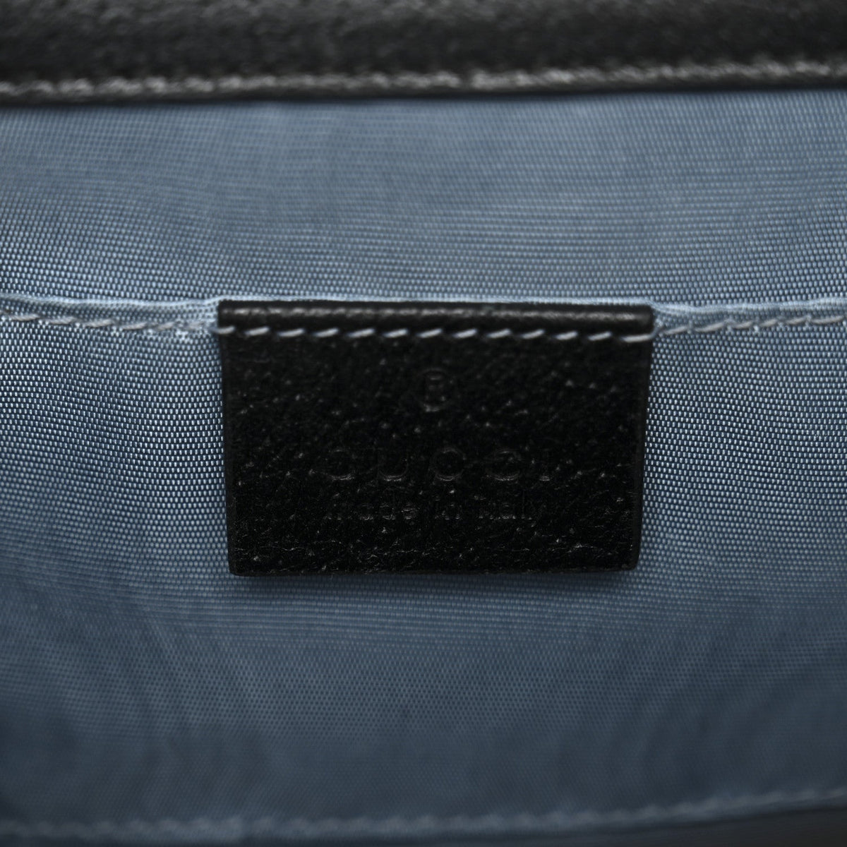 Grained Calfskin Bee Star Small Padlock Shoulder Bag Black product image 6, provided for visual reference and product detail