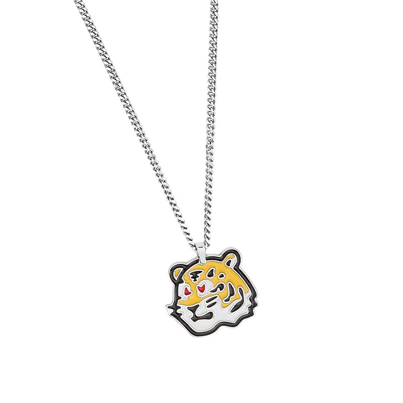 Louis x Nigo Tiger Pendant Necklace product image 1, provided for visual reference and product detail review
