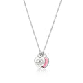 Pink Double Heart Necklace product image 1, provided for visual reference and product detail review