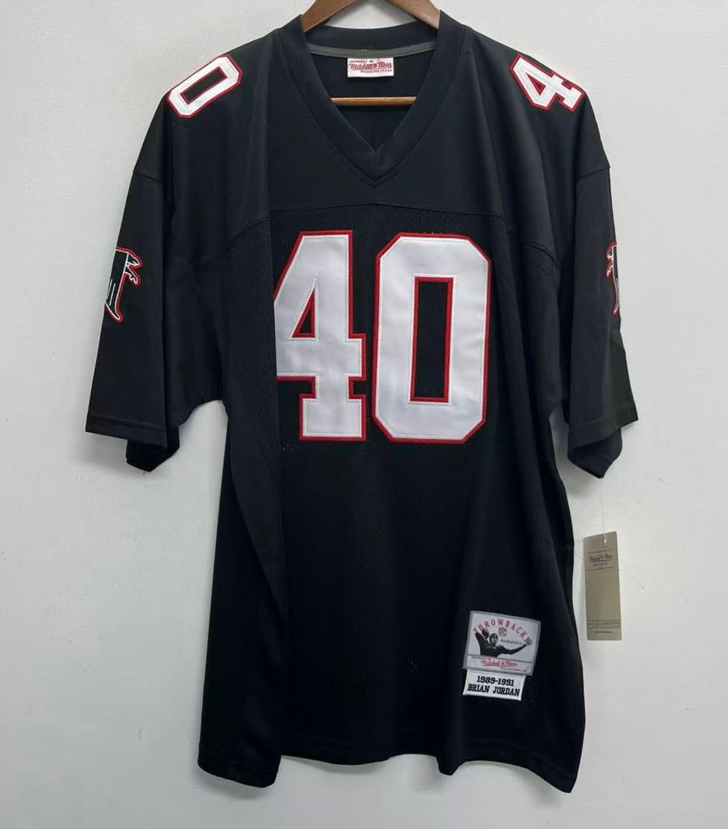 Brian Jordan 1991 Atlanta Falcons NFL Mitchell & Ness Jersey product image 2