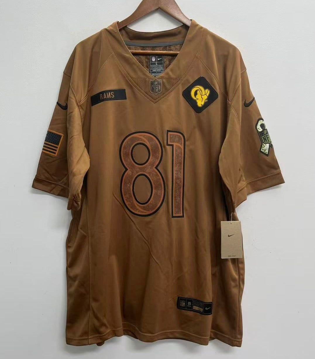 Torry Holt Los Angeles Rams Official NFL Nike Salute to product image 2