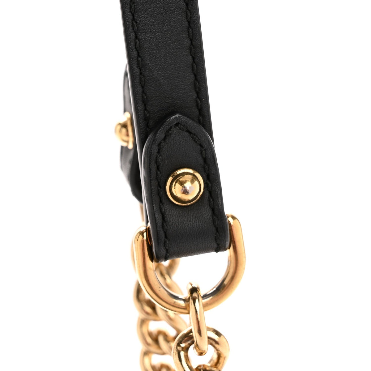 GG Supreme Monogram Bees Small Padlock Tote Beige Oro Black product image 13, provided for visual reference and product