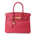 Epsom Birkin 30 Rose Extreme product image 1, provided for visual reference and product detail review