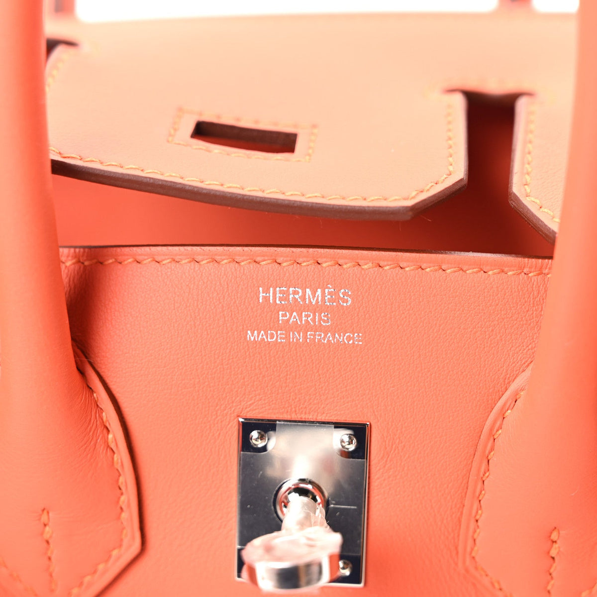 Swift Birkin 25 Tangerine product image 11, provided for visual reference and product detail review