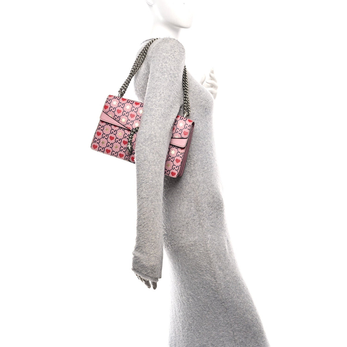 Calfskin Valentine's Day Exclusive Small Dionysus Bag Pink product image 2, provided for visual reference and product detail