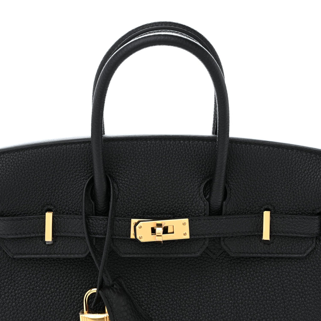 Togo Birkin 25 Black product image 7, provided for visual reference and product detail review