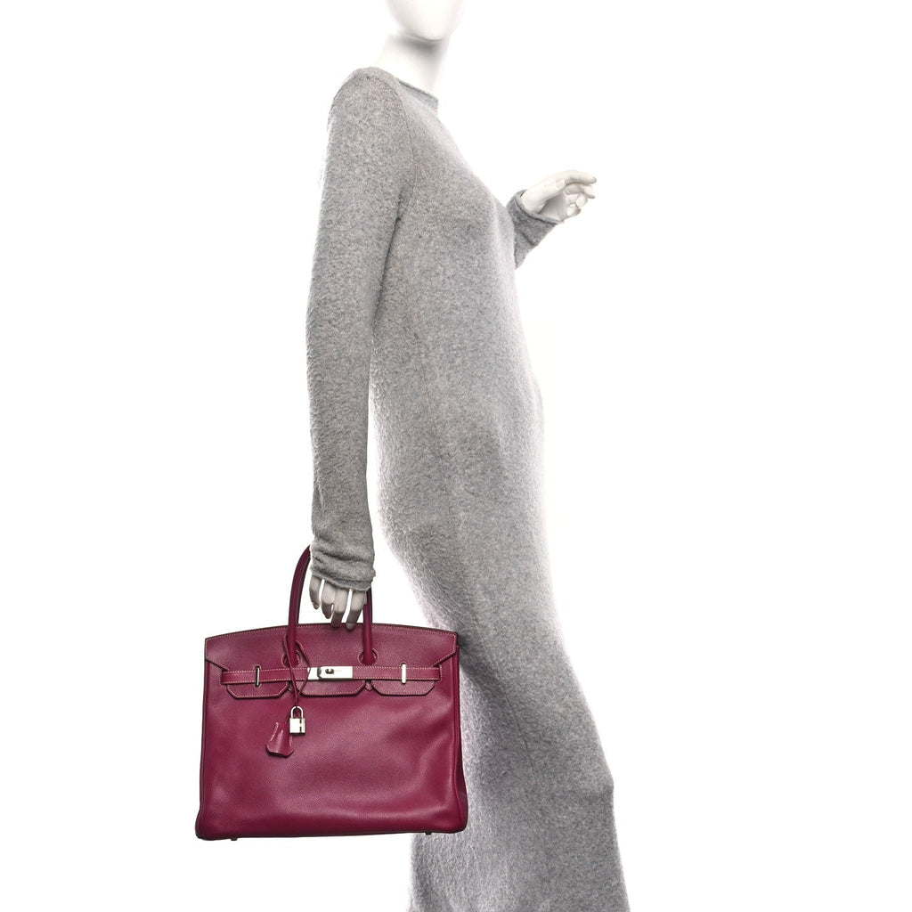Epsom Candy Birkin 35 Tosca Rose Tyrien product image 2, provided for visual reference and product detail review