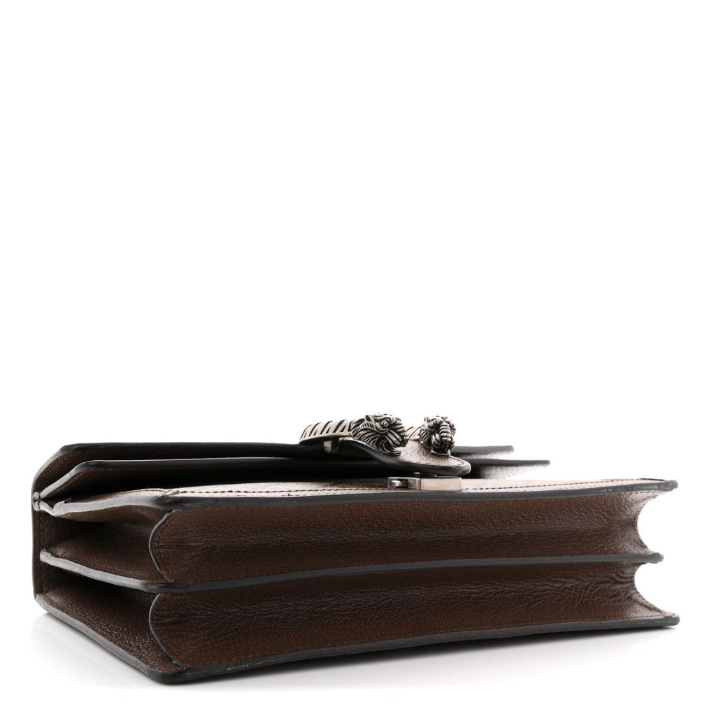 GG Supreme Monogram Textured Dollar Calfskin Top Handle Dionysus Shoulder Bag Beige Ebony New Acero product image 4,