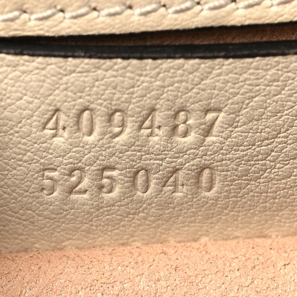 GG Supreme Monogram Calfskin Small Padlock Shoulder Bag Beige Mystic White Sun Oil product image 6, provided for visual