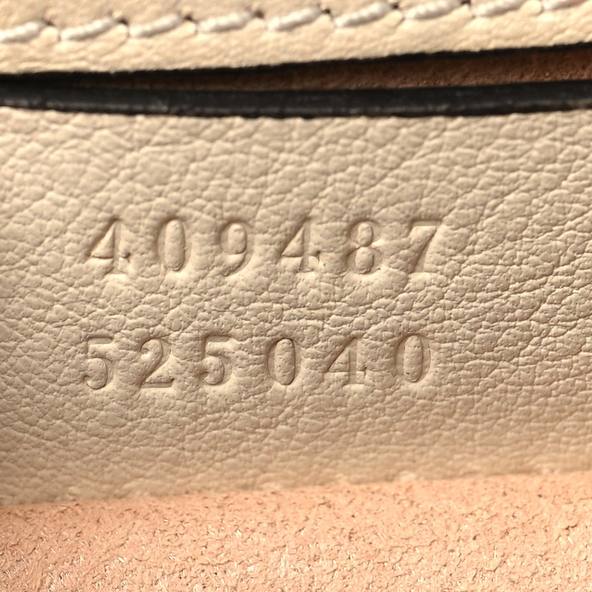 GG Supreme Monogram Calfskin Small Padlock Shoulder Bag Beige Mystic White Sun Oil product image 6, provided for visual