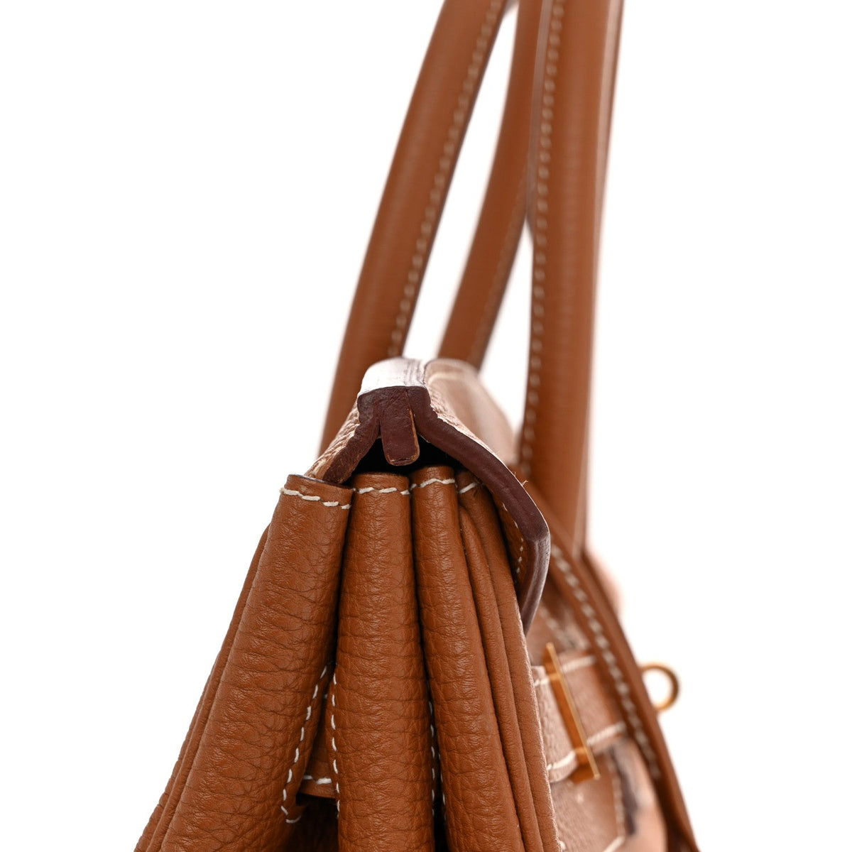 Taurillon Clemence Birkin 35 Gold product image 13, provided for visual reference and product detail review