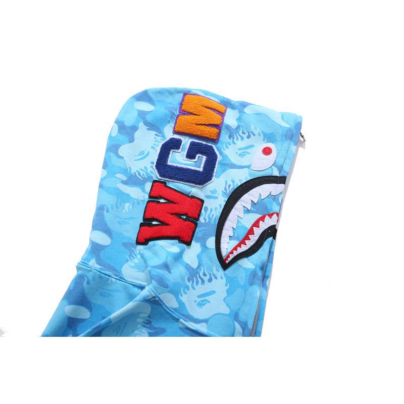 Bathing Ape Hoodie Casual Large Size Loose Sweater Jacket product image 4, provided for visual reference and product detail