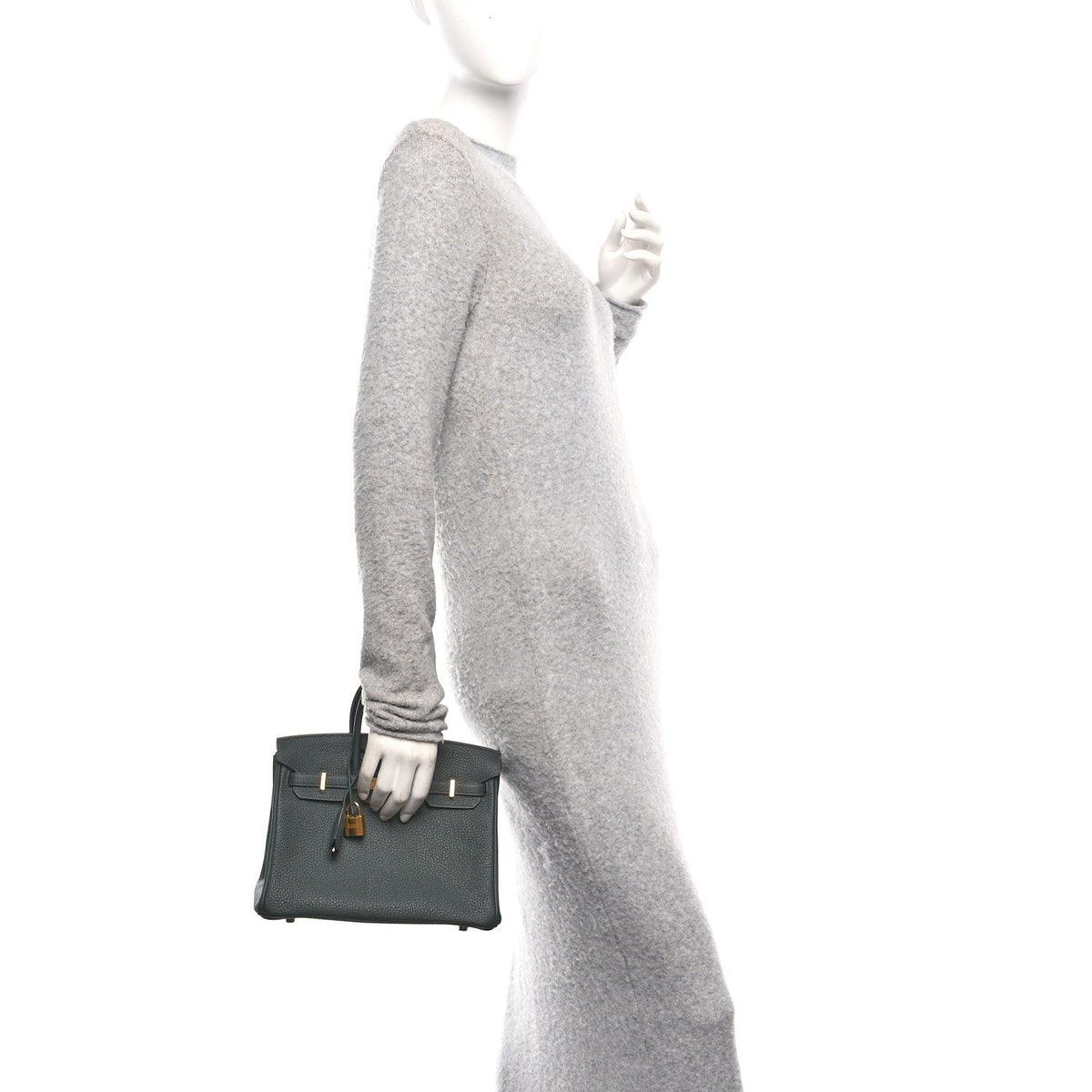 Togo Birkin 25 Vert Fonce product image 2, provided for visual reference and product detail review