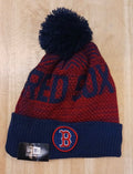Boston Red Sox MLB New Era winter knit Hat with Pom product image 1