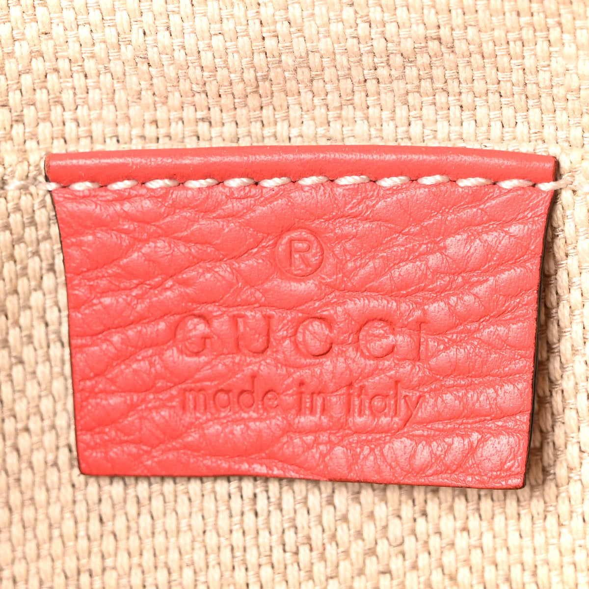 Pebbled Calfskin Small Soho Disco Bag Tabasco Red product image 6, provided for visual reference and product detail review