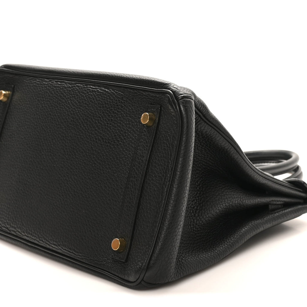 Togo BIRKIN 30 Black product image 10, provided for visual reference and product detail review