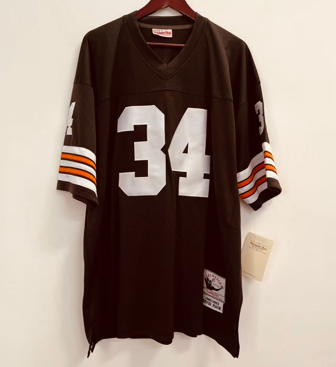 Kevin Mack Cleveland Browns Official NFL Mitchell & Ness product image 2