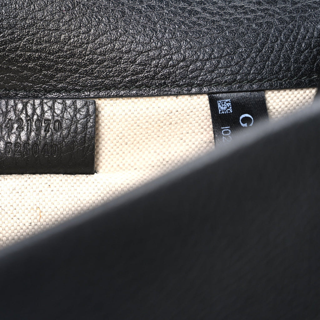 Calfskin Mini Dionysus Shoulder Bag Black product image 7, provided for visual reference and product detail review