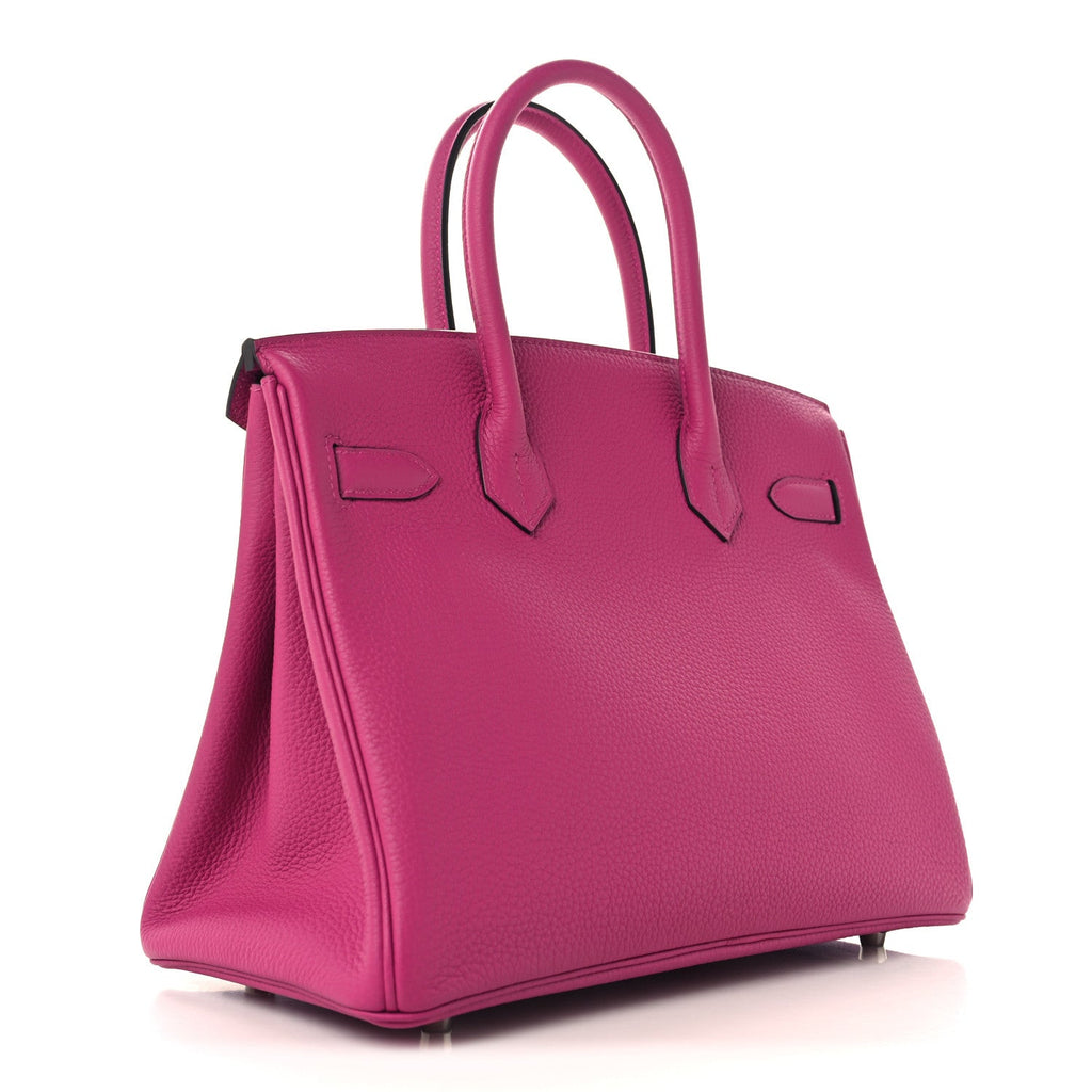Togo Birkin 30 Rose Pourpre product image 3, provided for visual reference and product detail review