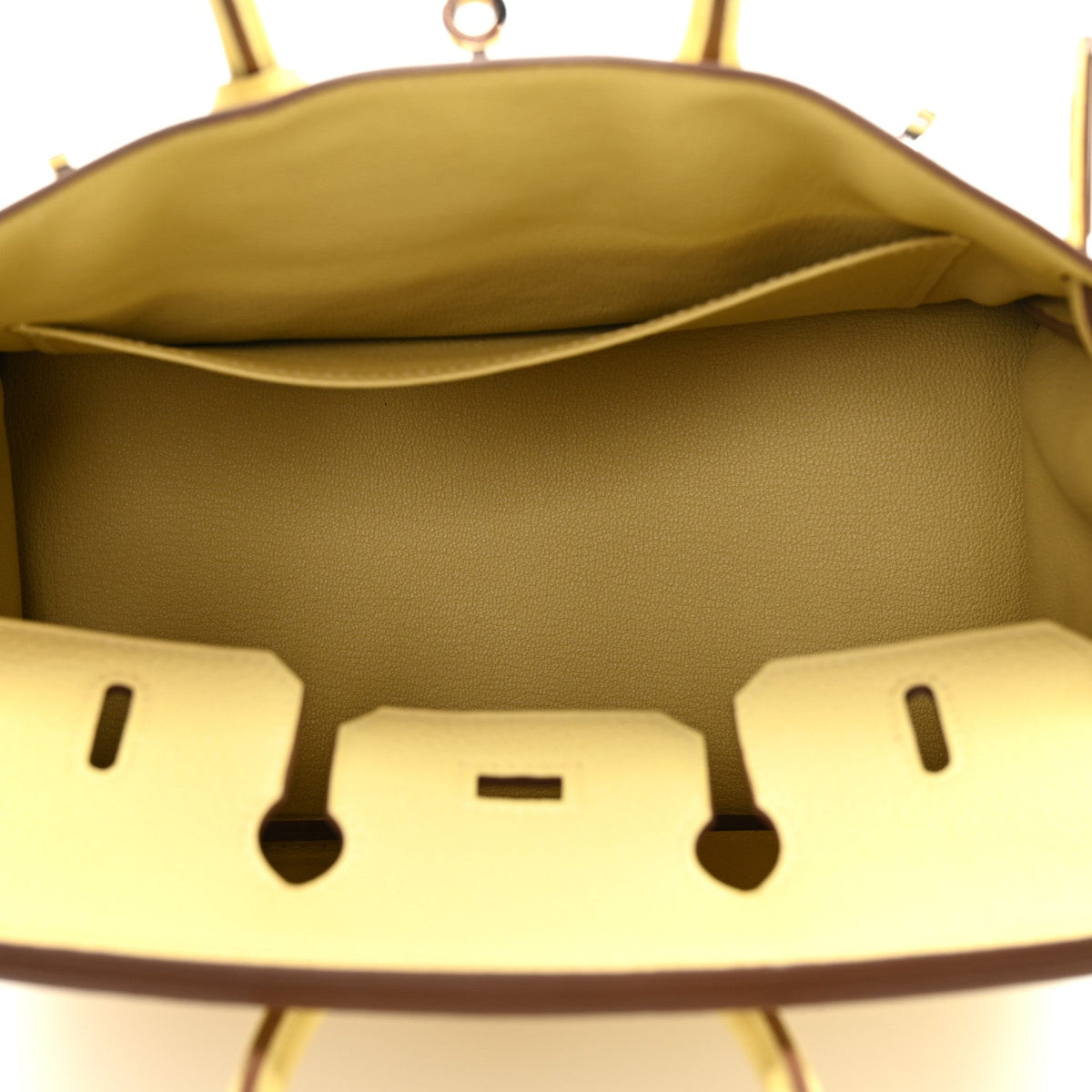 Togo Birkin 25 Jaune Poussin product image 5, provided for visual reference and product detail review
