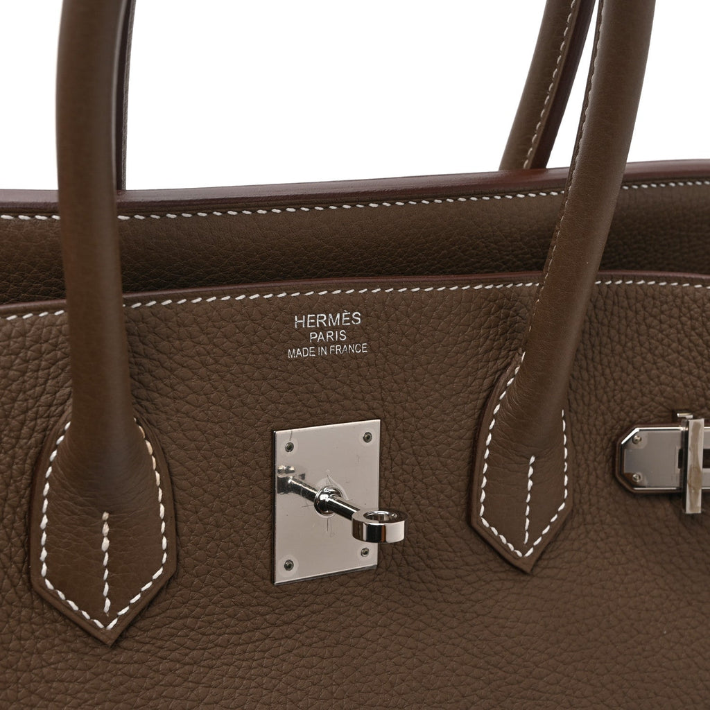 Togo Birkin 35 Etoupe product image 6, provided for visual reference and product detail review