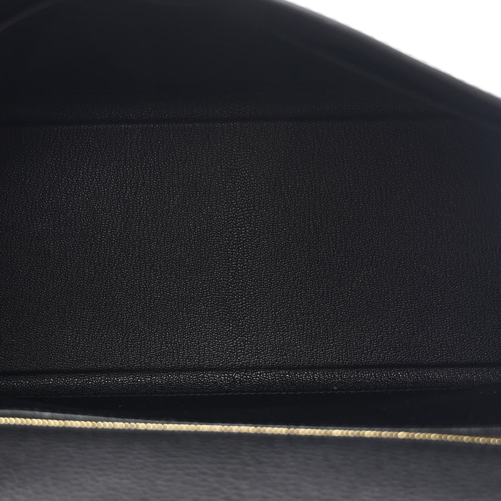 Togo Kelly Retourne 28 Black product image 5, provided for visual reference and product detail review