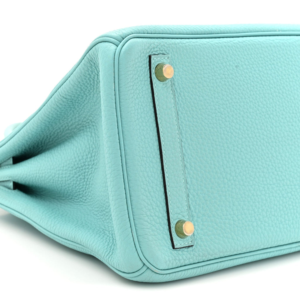 Togo BIRKIN 30 Bleu Atoll product image 10, provided for visual reference and product detail review