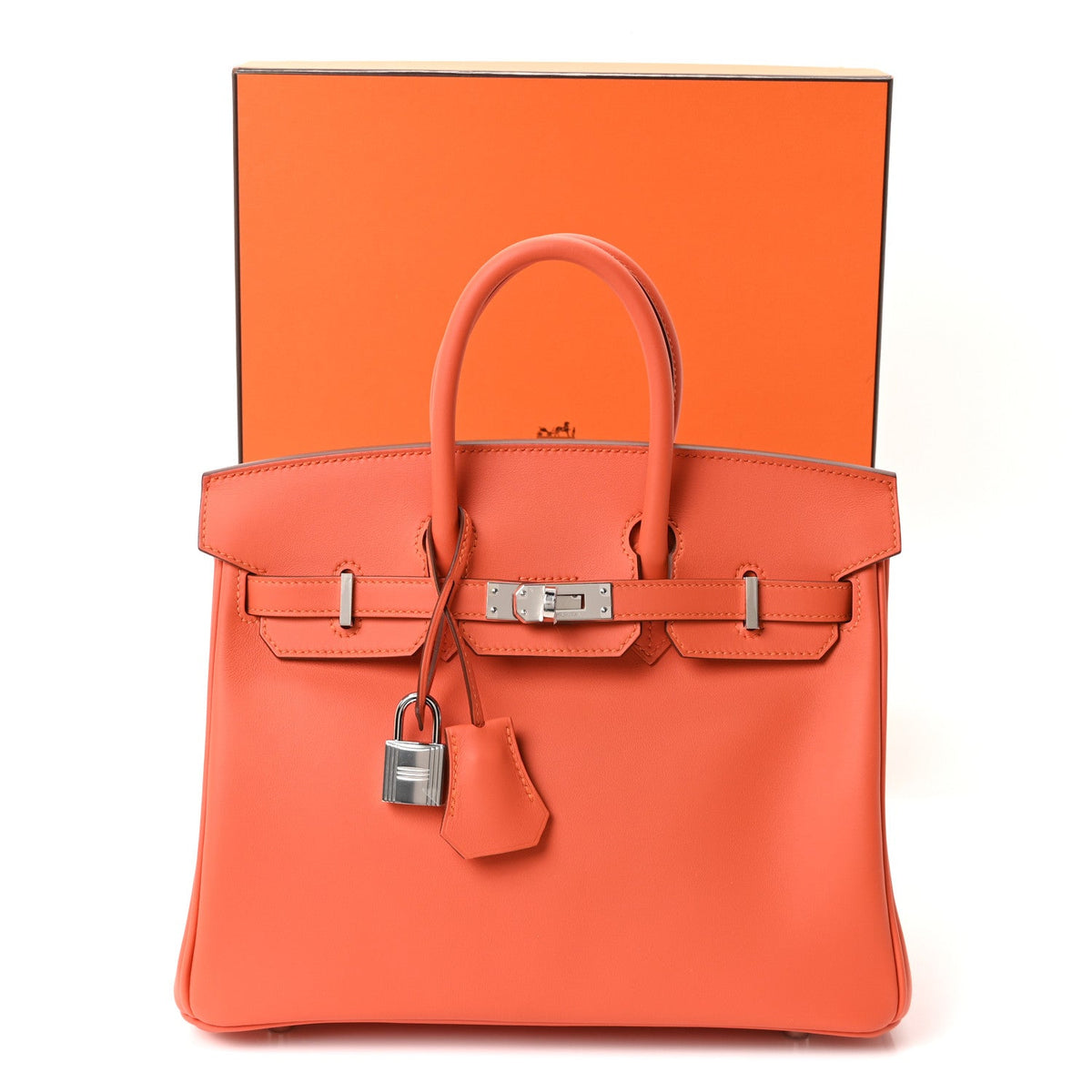 Swift Birkin 25 Tangerine product image 20, provided for visual reference and product detail review