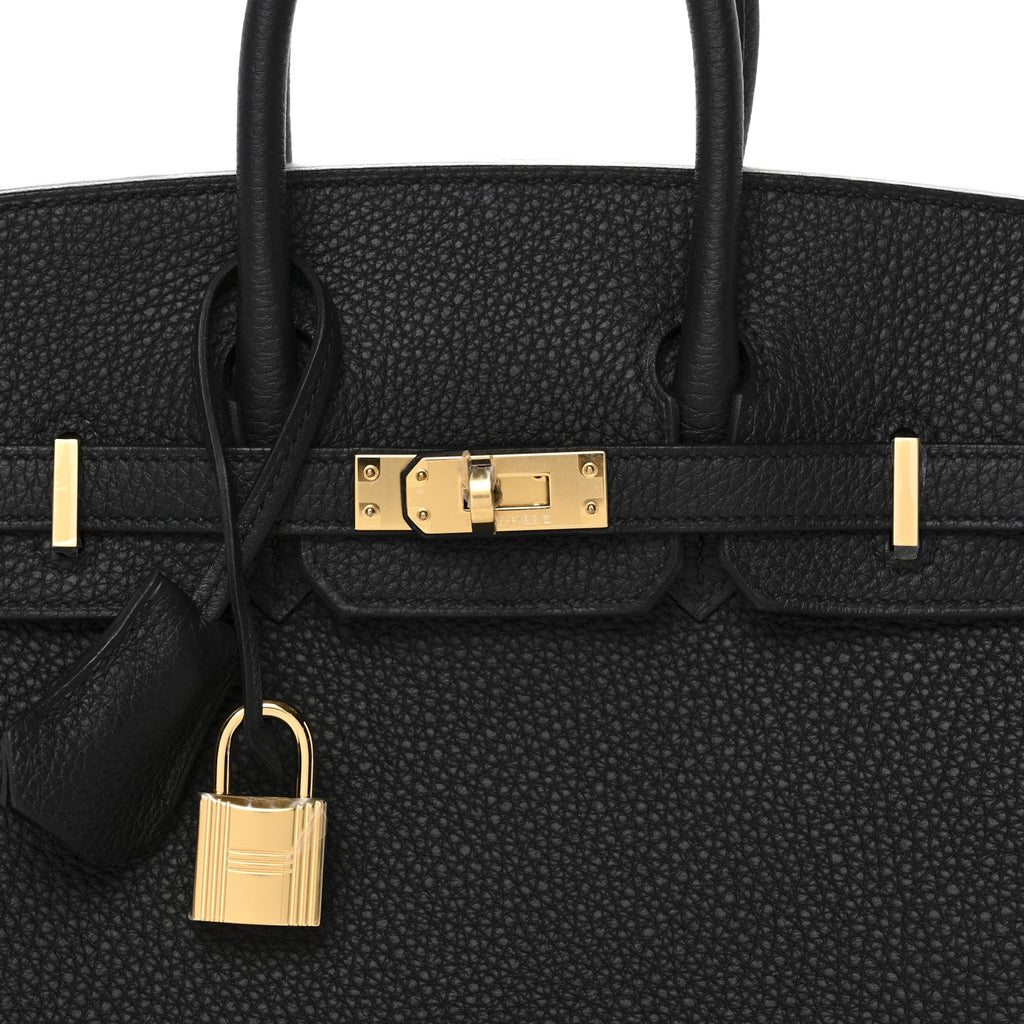 Togo Birkin 25 Black product image 15, provided for visual reference and product detail review