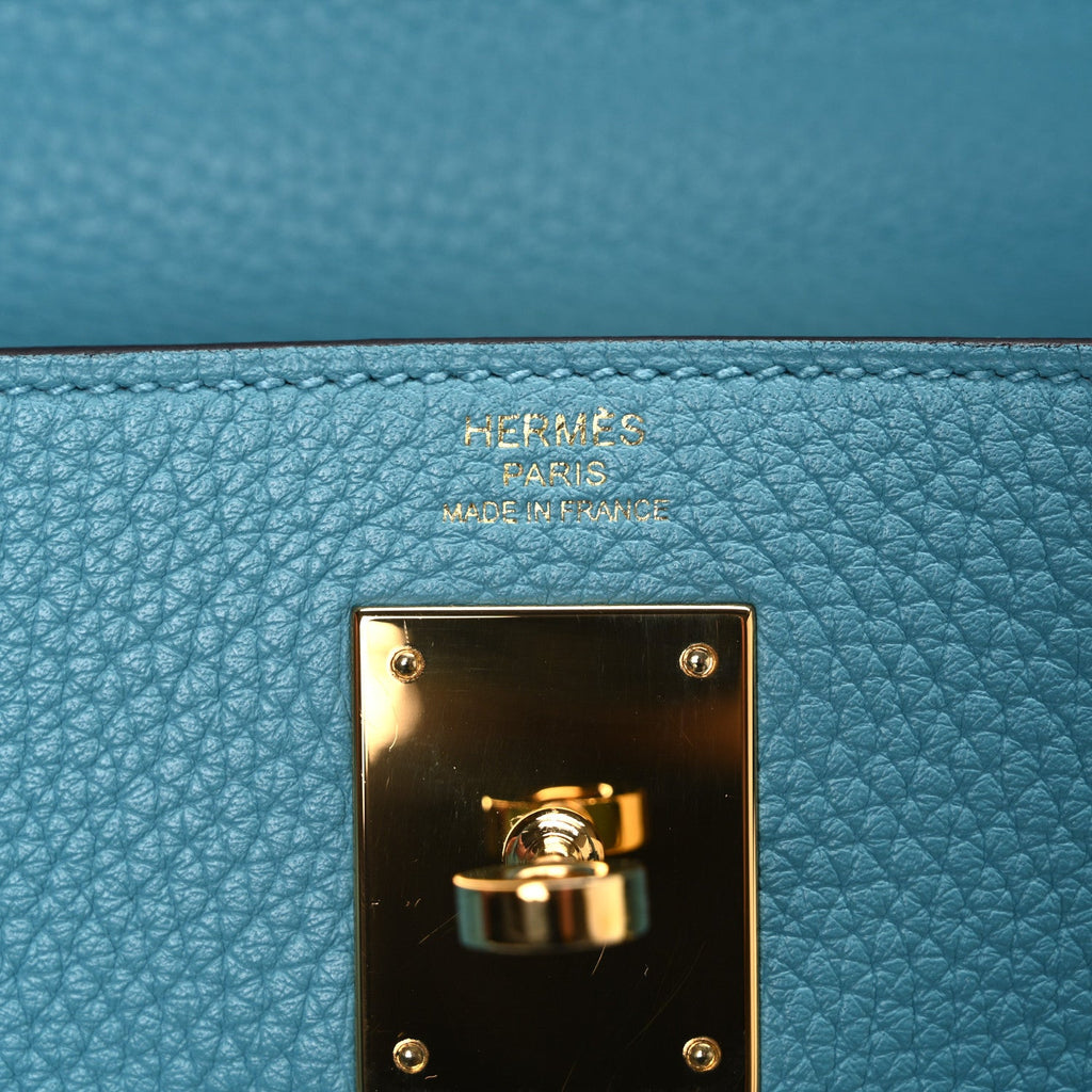 Togo Kelly Retourne 28 Bleu Atoll product image 12, provided for visual reference and product detail review