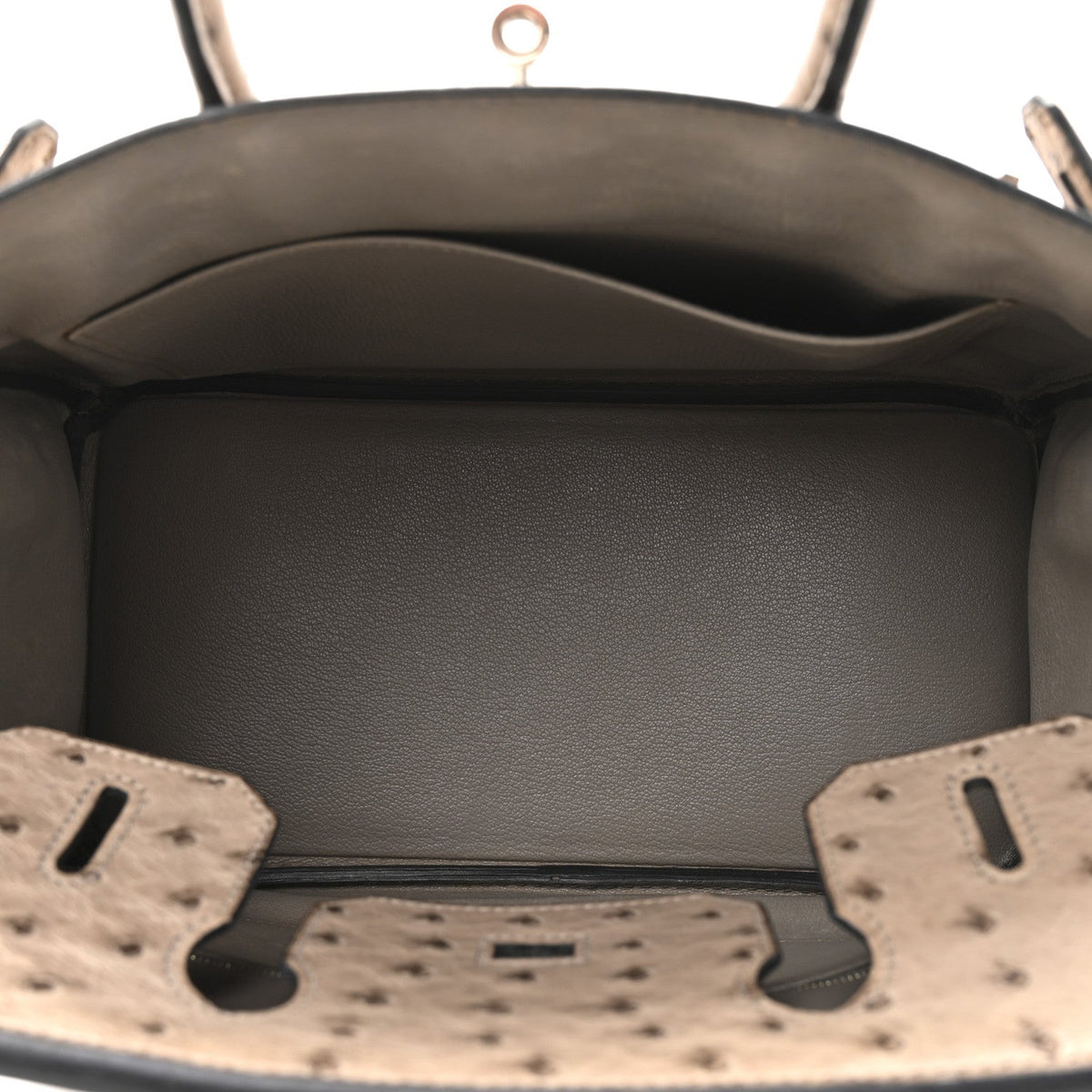 Ostrich Birkin 30 Mousse product image 5, provided for visual reference and product detail review