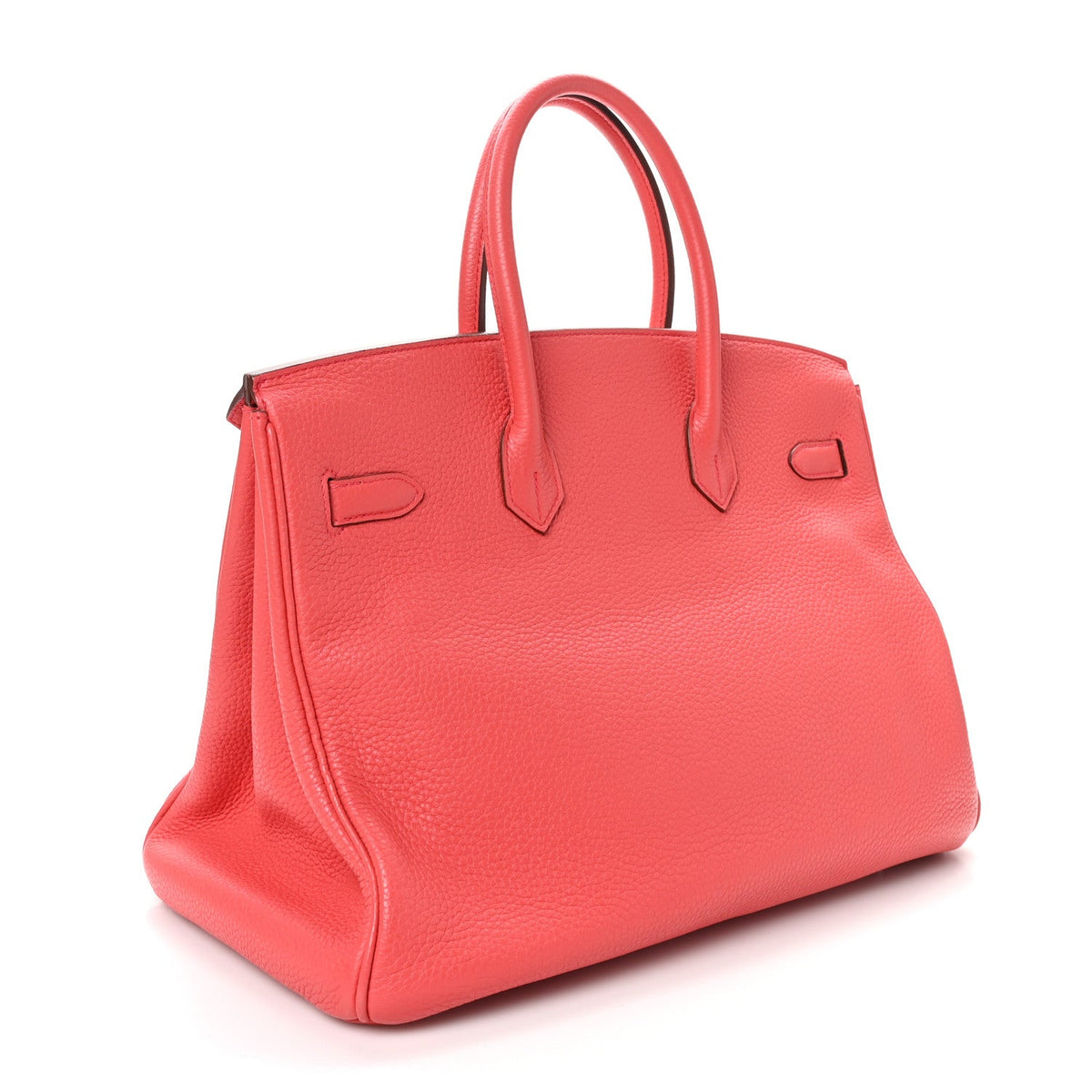 Taurillon Clemence Birkin 35 Bougainvillea product image 3, provided for visual reference and product detail review