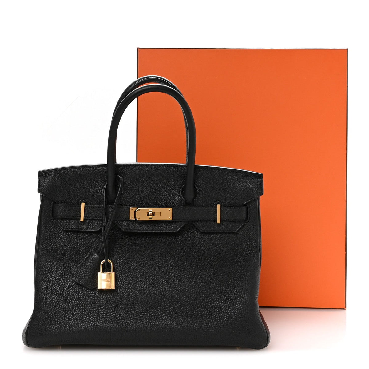 Togo BIRKIN 30 Black product image 11, provided for visual reference and product detail review