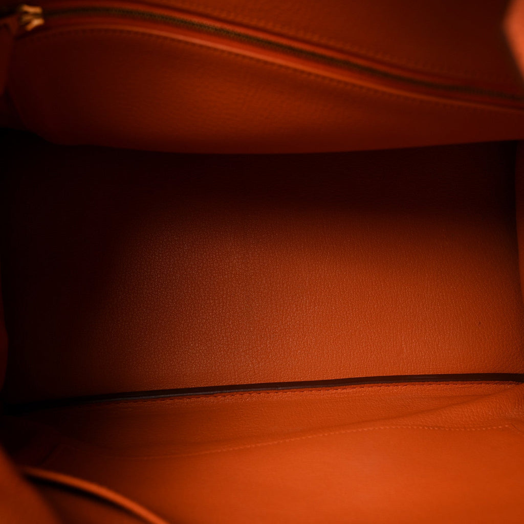 Togo Birkin 35 Orange product image 5, provided for visual reference and product detail review