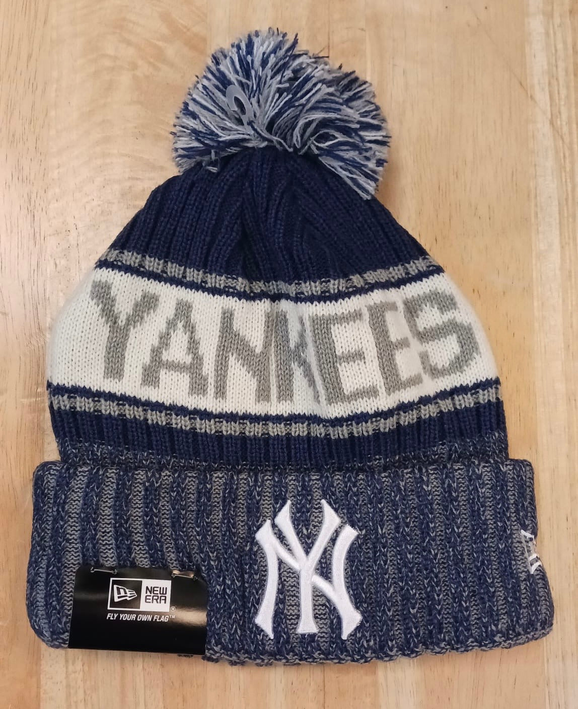 New York Yankees MLB Era winter knit Hat with Pom product image 1